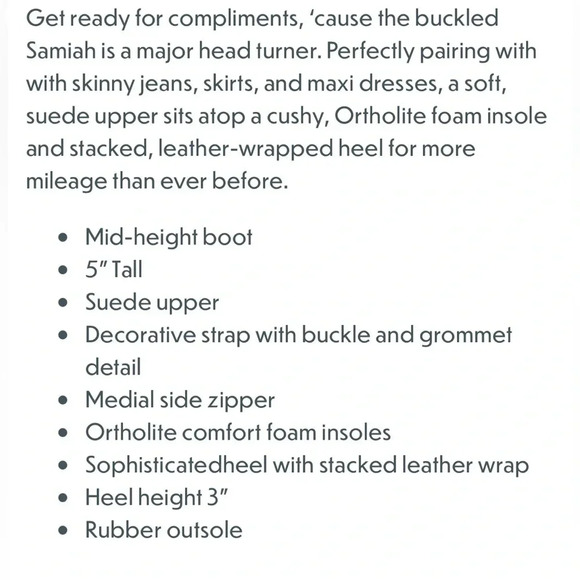 Koolaburra by Ugg | Samiah | stacked heel | suede | bootie | W7  *nwob* - Picture 13 of 13